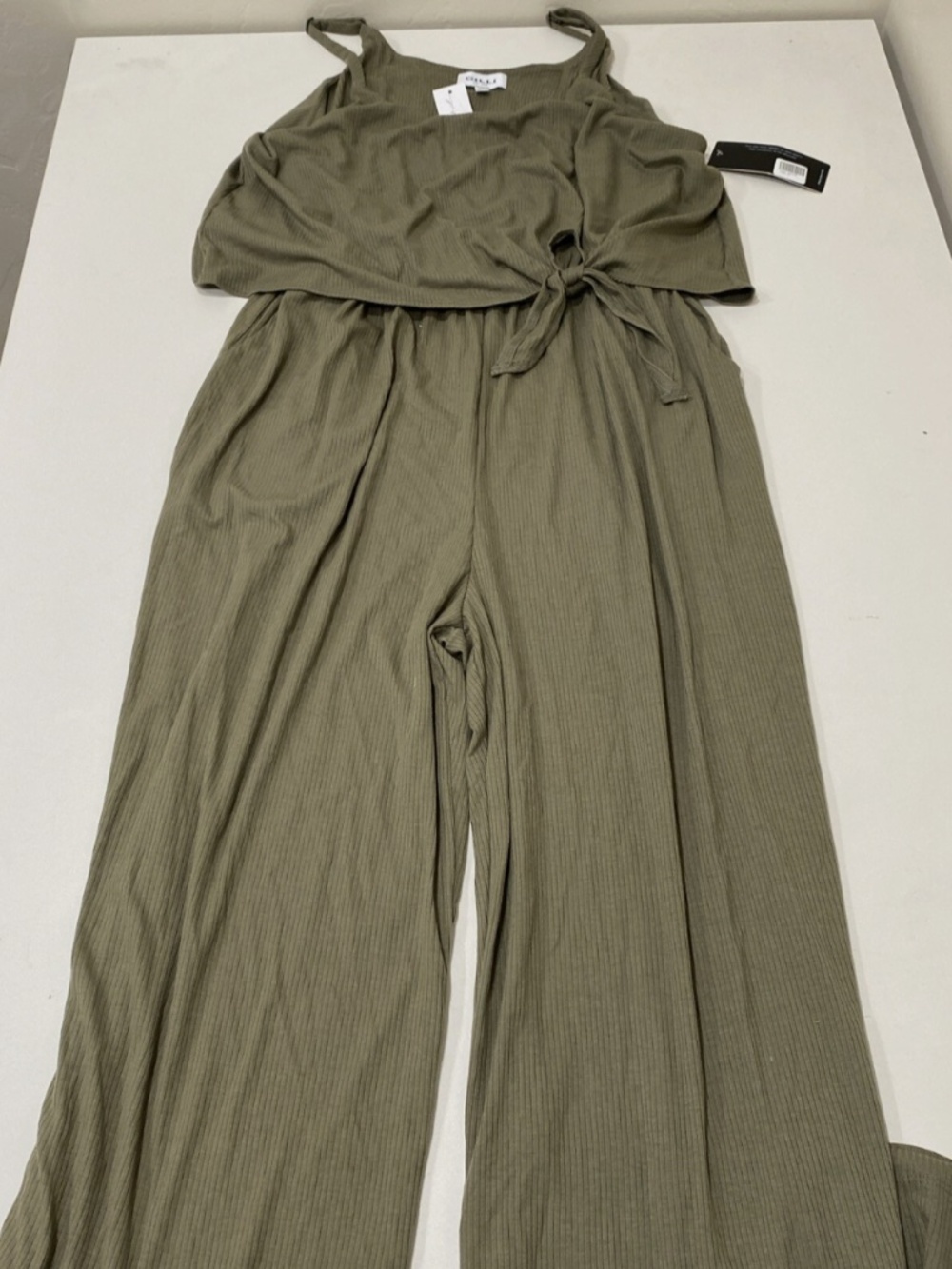 Gilli Olive Colored Jumpsuit Size M NWT